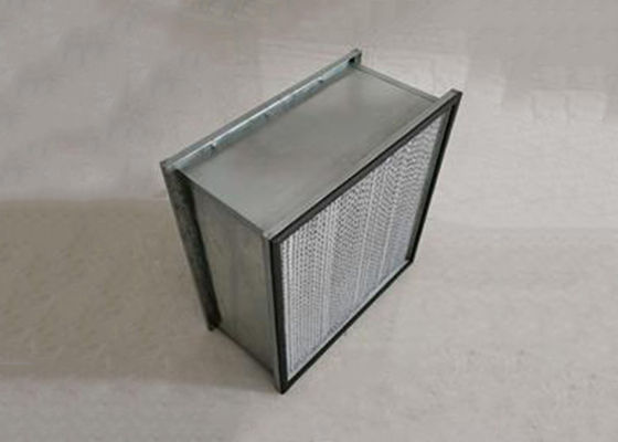 ตัวกรองอากาศ HEPA ประสิทธิภาพสูง ISO9001 600m3 / H