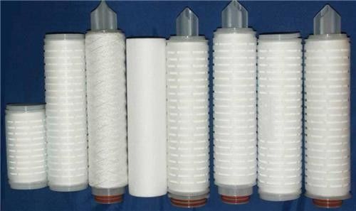 Microporous 99% 50um PP ไส้กรองจีบ