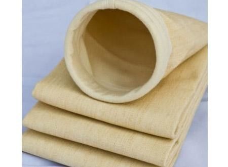 ทนต่ออุณหภูมิสูง 450g / m2 ถุงกรองฝุ่น